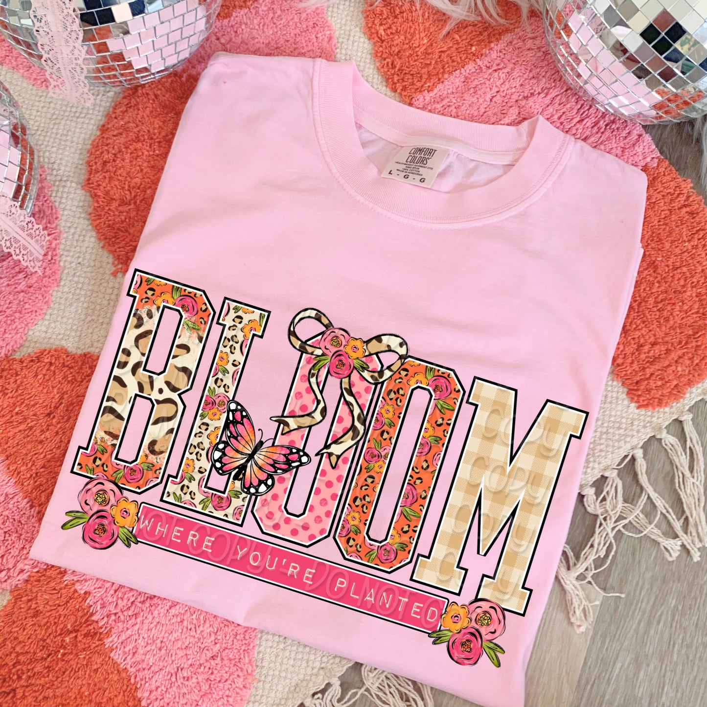 Bloom Where You're Planted 1 - Digital PNG Design