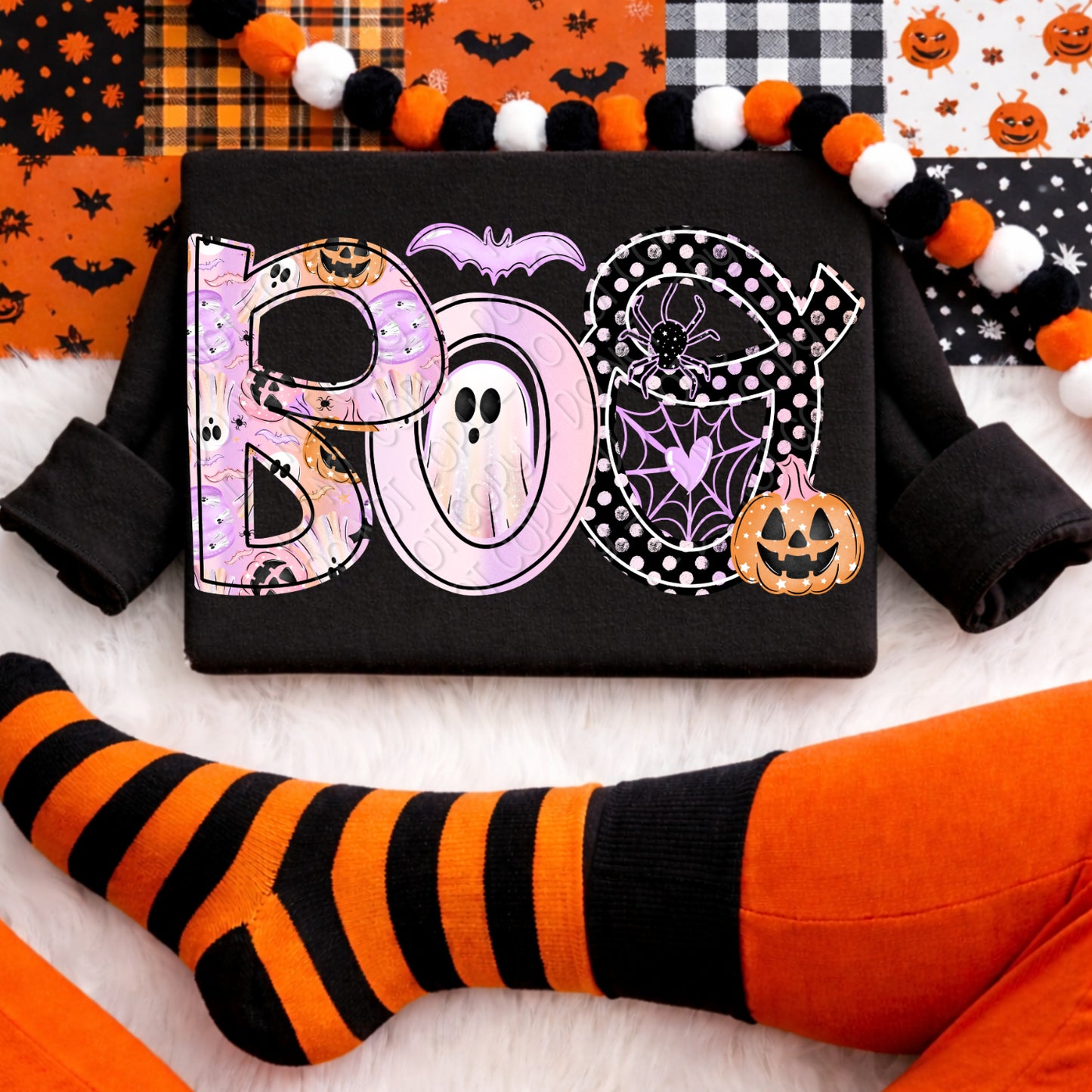 Boo 1 - 2026 Digital PNG Design