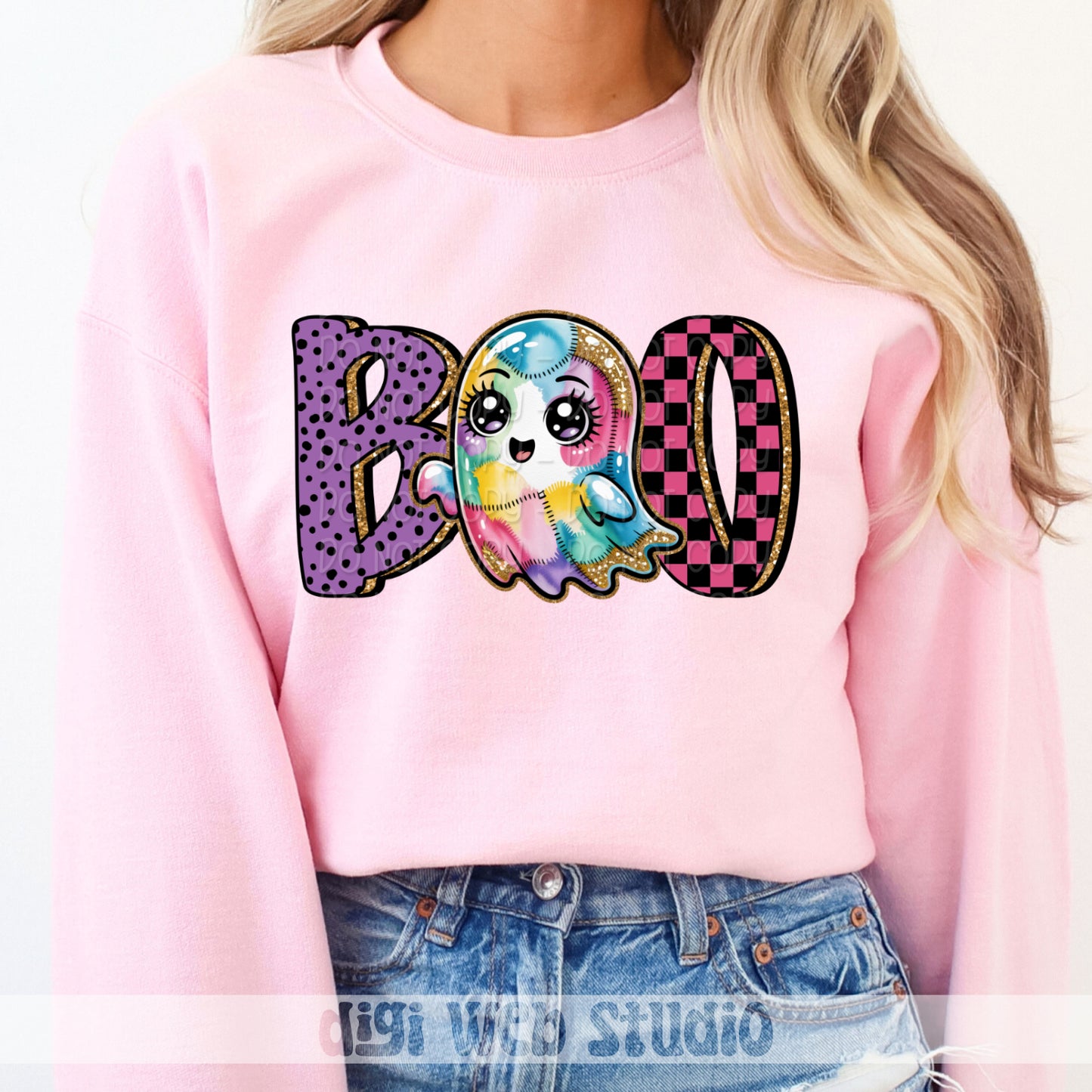 Boo Ghost 1 - 2025 Digital PNG Design