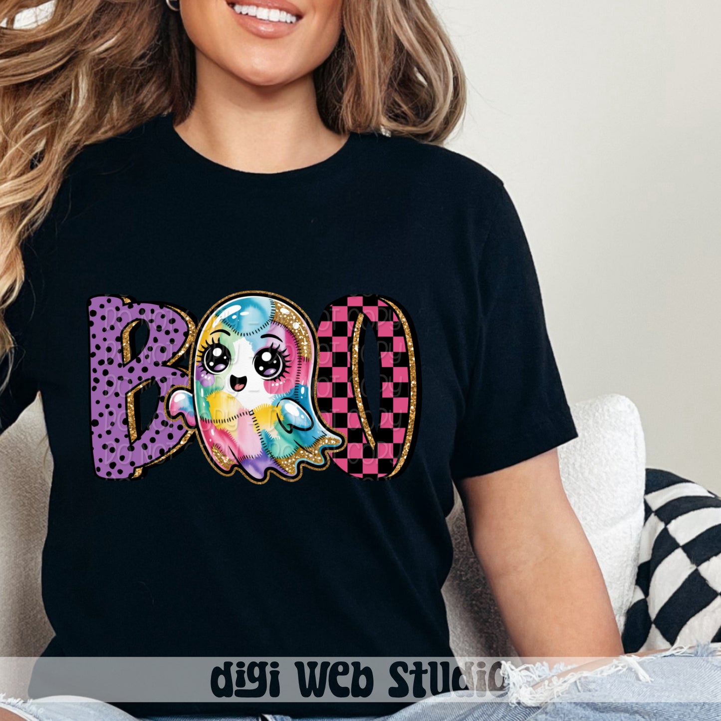 Boo Ghost 1 - 2025 Digital PNG Design