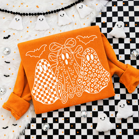 Boo Ghosts 1 - 2026 Digital PNG Design