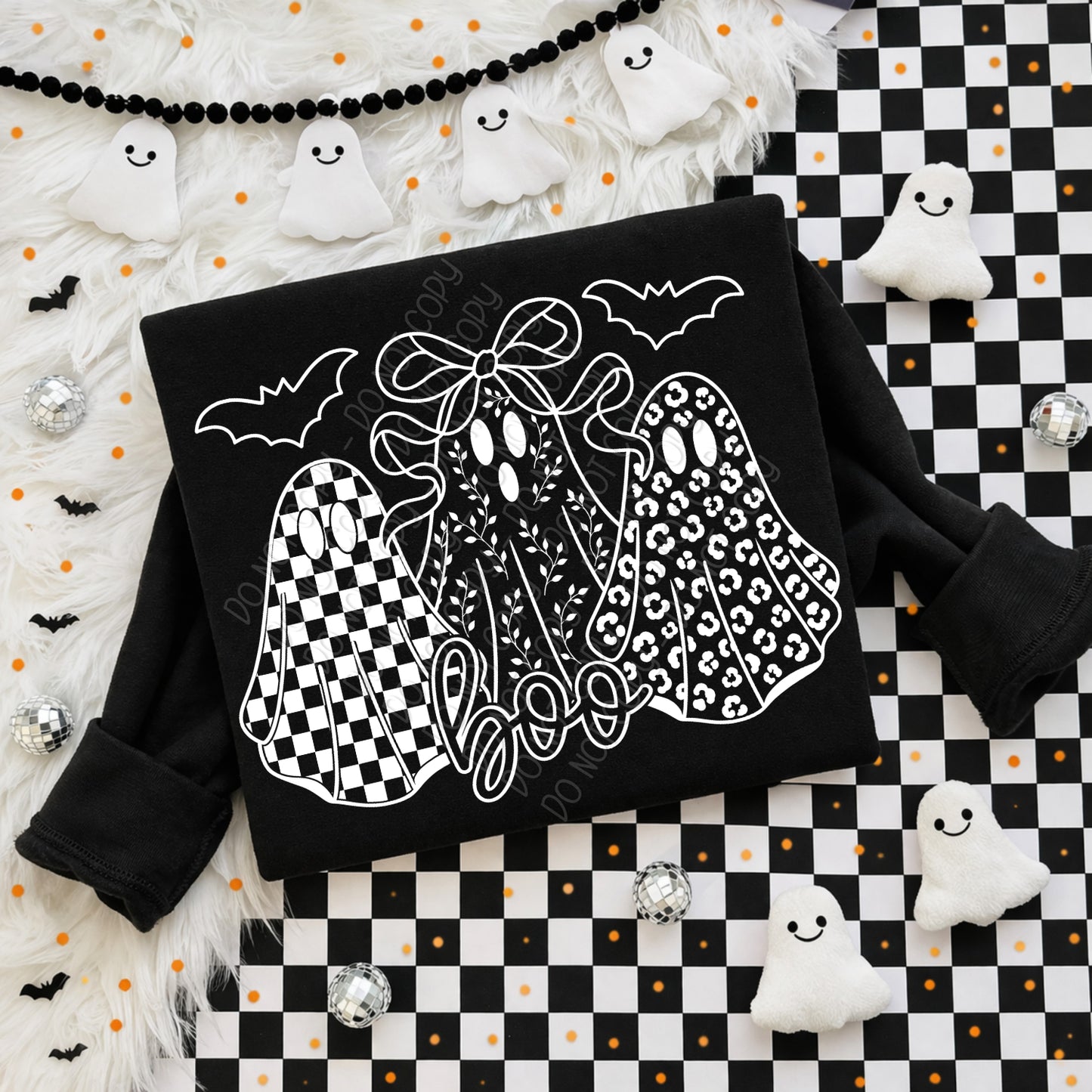 Boo Ghosts 1 - 2026 Digital PNG Design