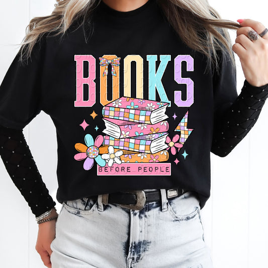 Books Before People 1 - Digital PNG Design