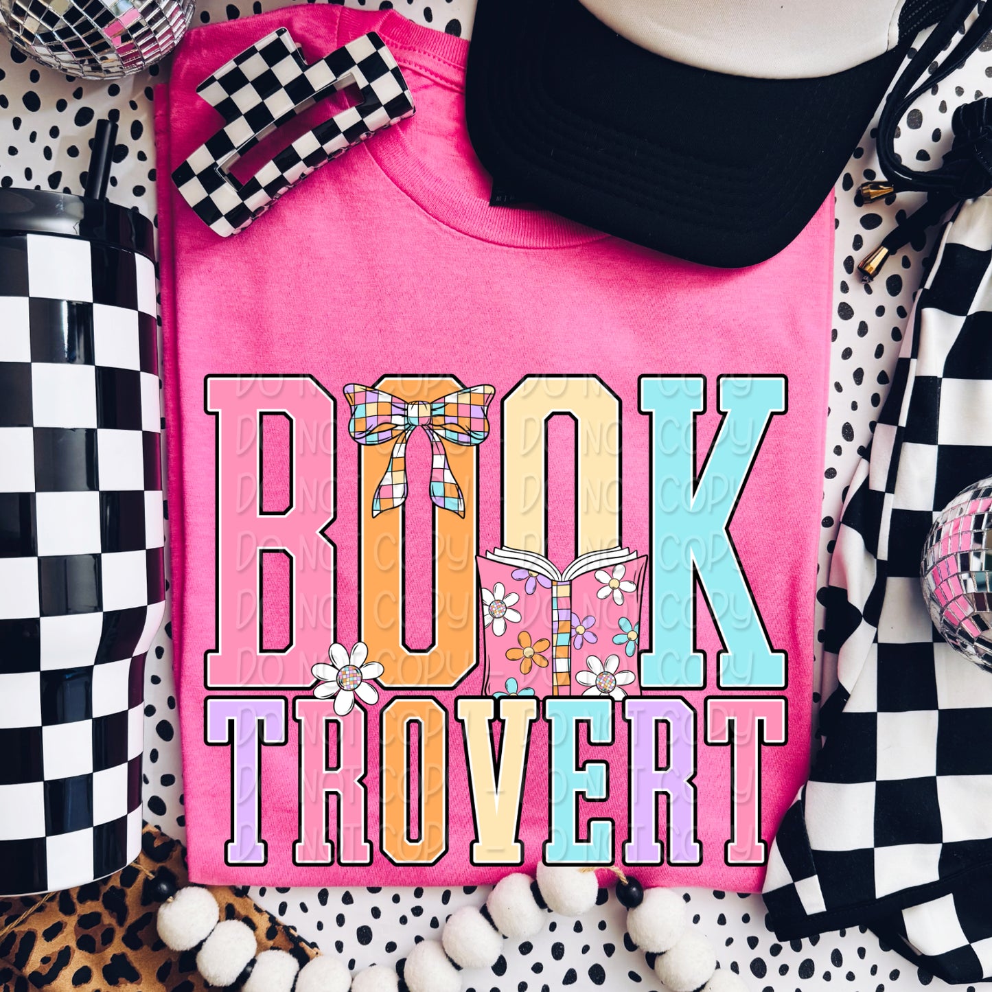Booktrovert 1 - Digital PNG Design