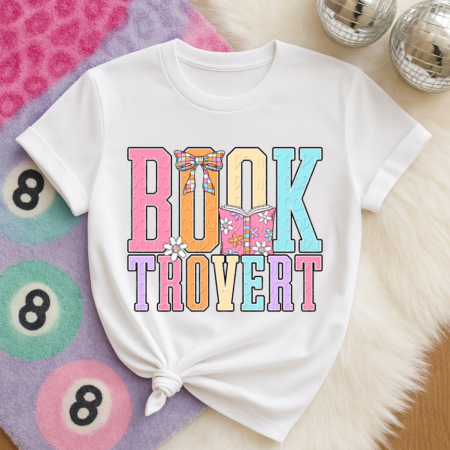 Booktrovert 1 - Digital PNG Design