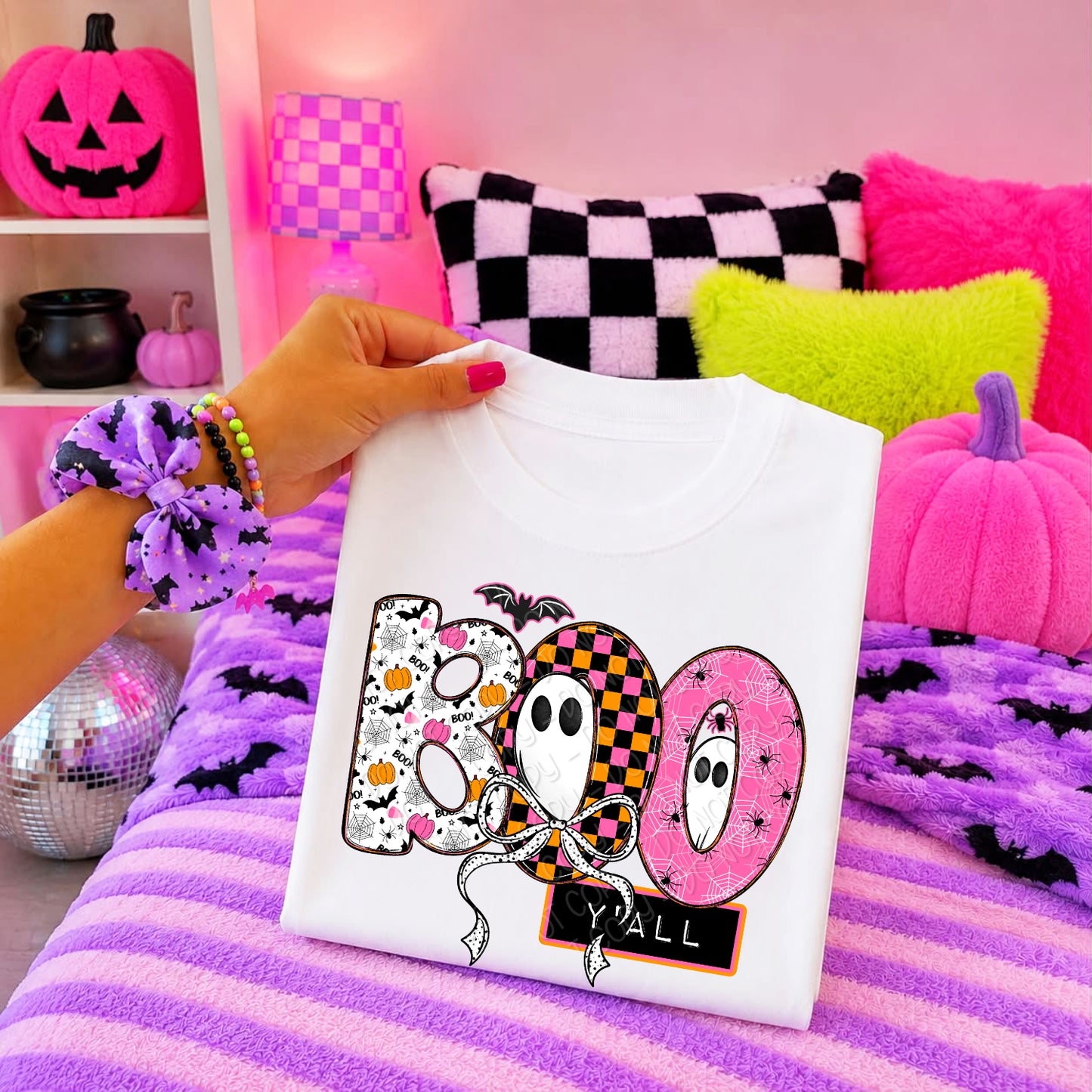 Boo Y'all 1 - 2026 Digital PNG Design