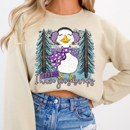 Brrr I Have Goosebumps 1 - 2025 Digital PNG Design