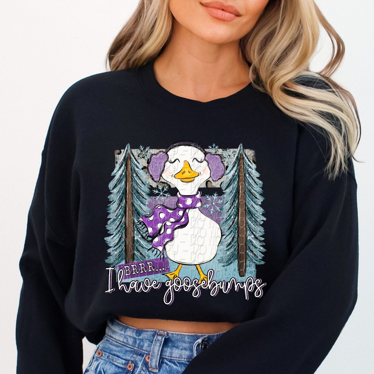 Brrr I Have Goosebumps 1 - 2025 Digital PNG Design