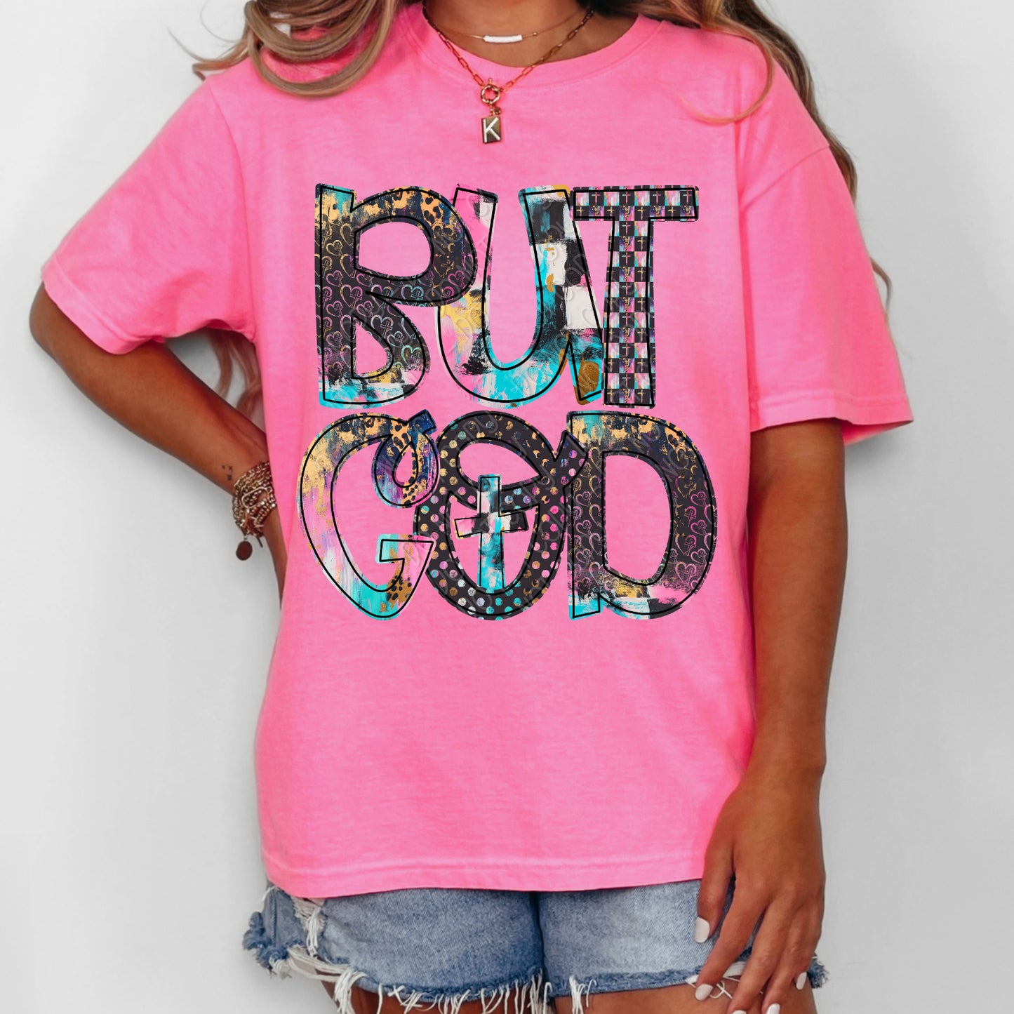But God 1 - 2026 Digital PNG Design