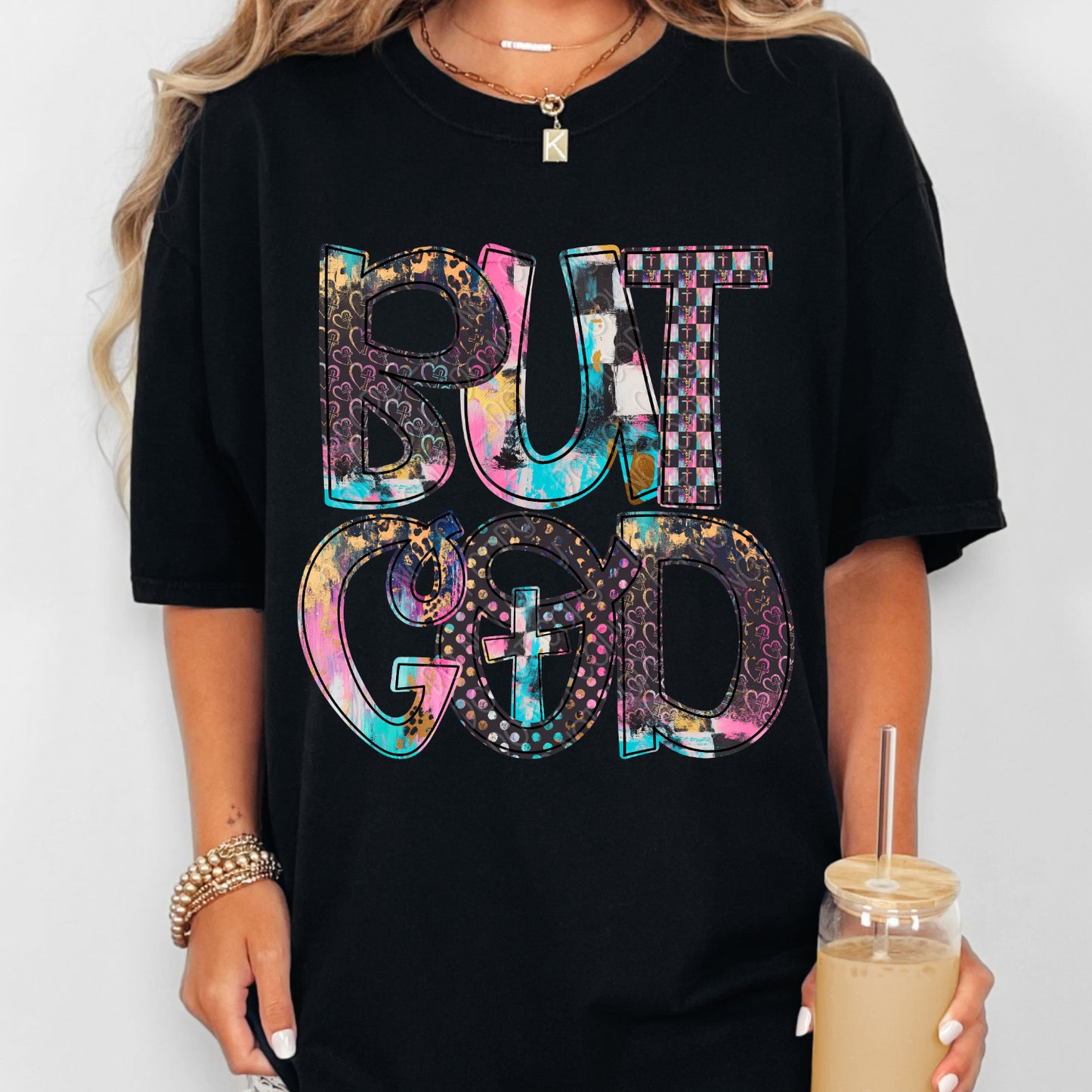 But God 1 - 2026 Digital PNG Design