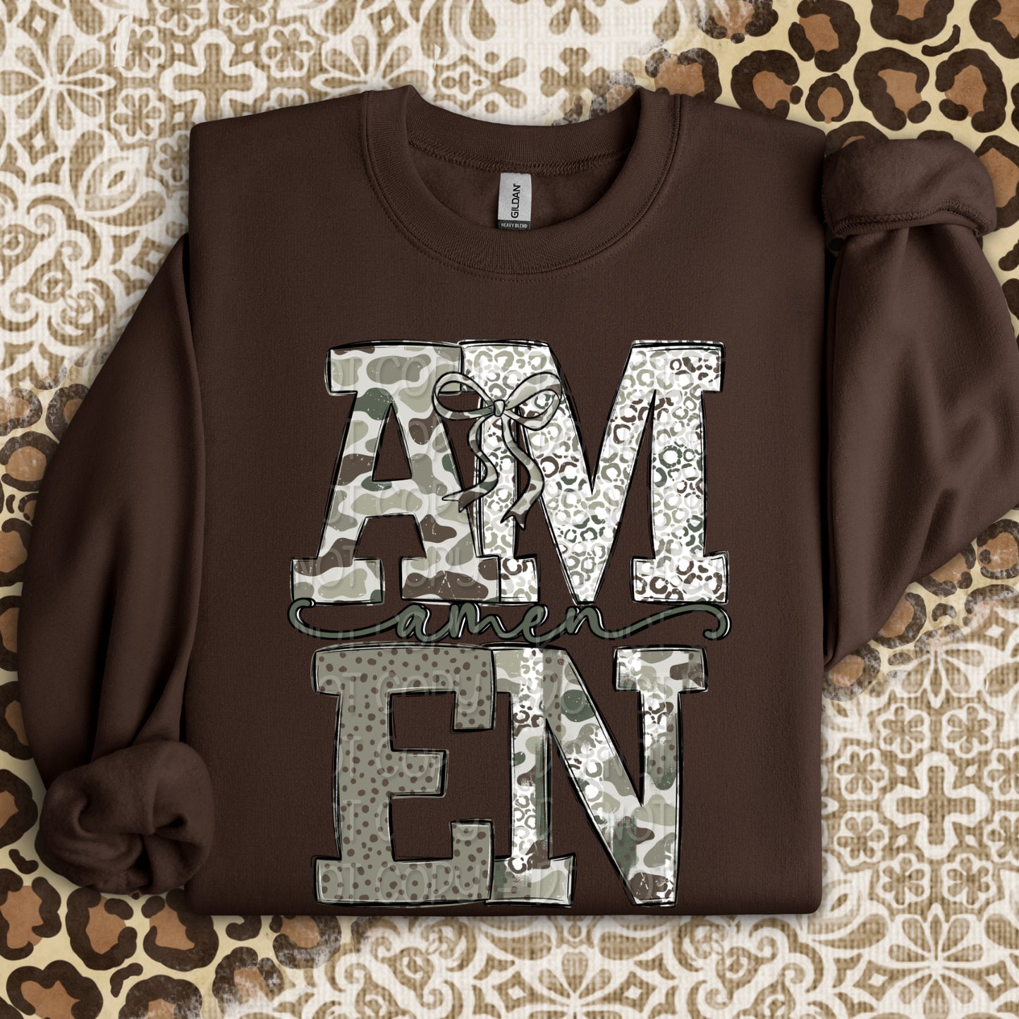 Camo Amen 1 - 2025 Digital PNG Design