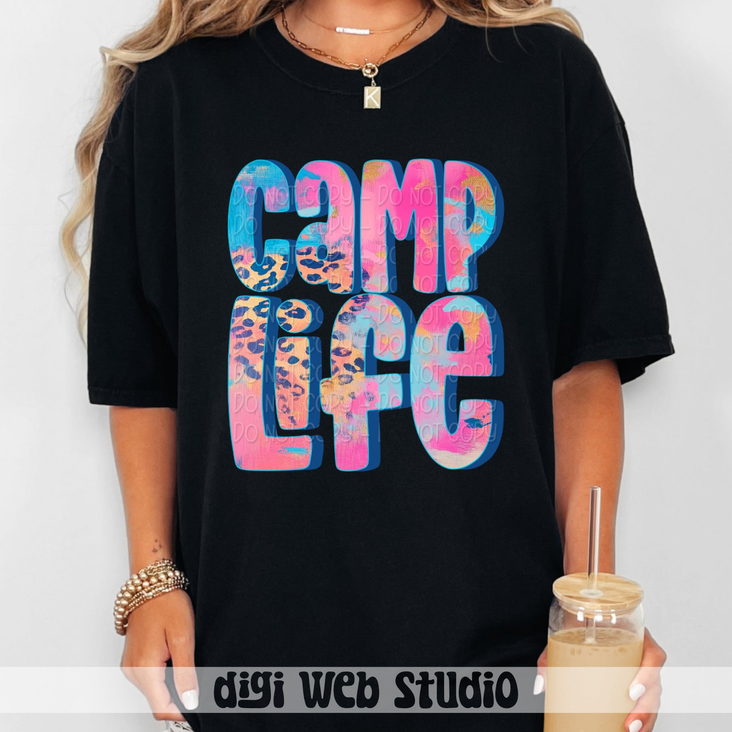 Camp Life 1 - 2025 Digital PNG Design
