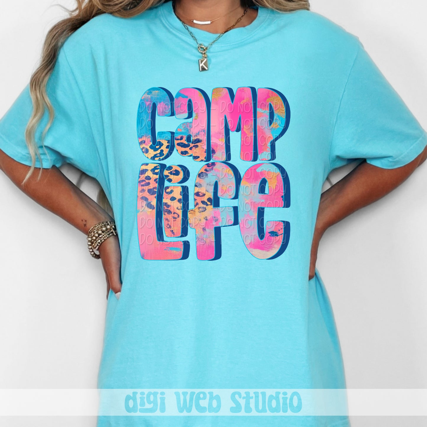 Camp Life 1 - 2025 Digital PNG Design