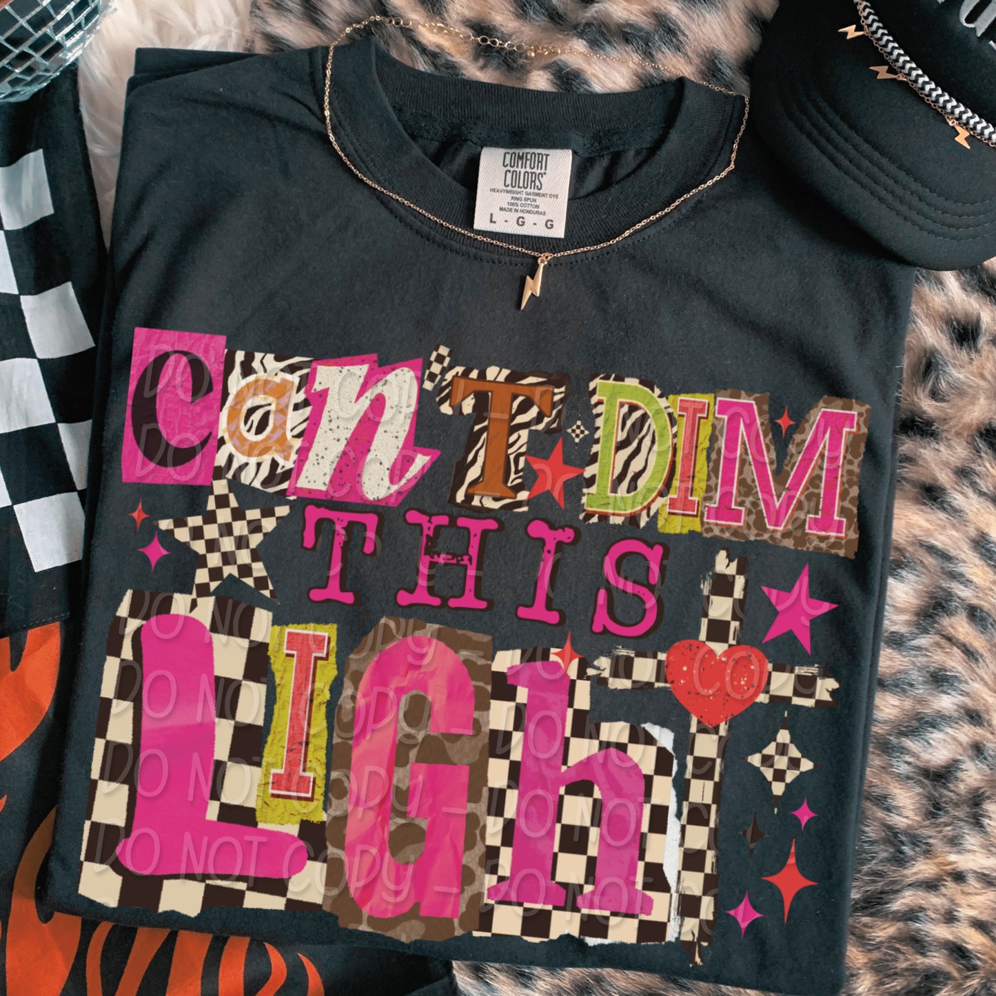 Can't Dim This Light 1 - 2025 Digital PNG Design