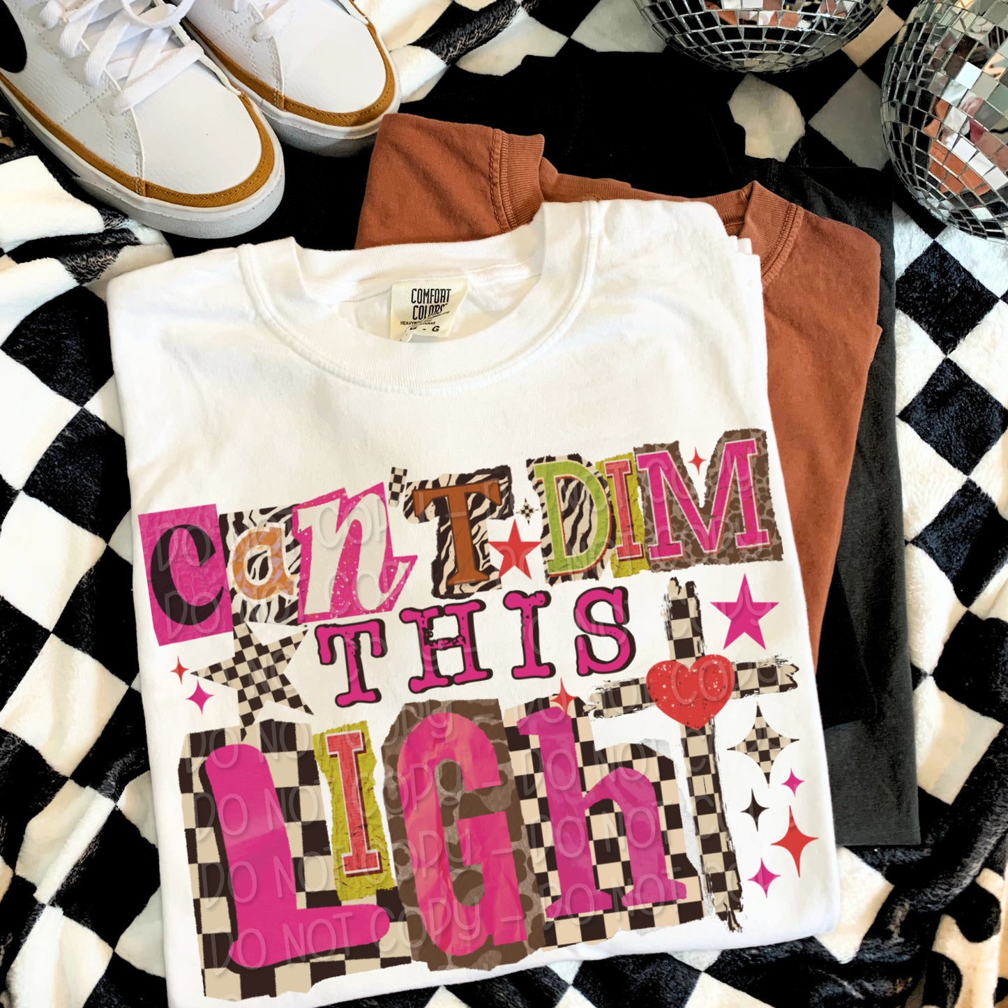 Can't Dim This Light 1 - 2025 Digital PNG Design