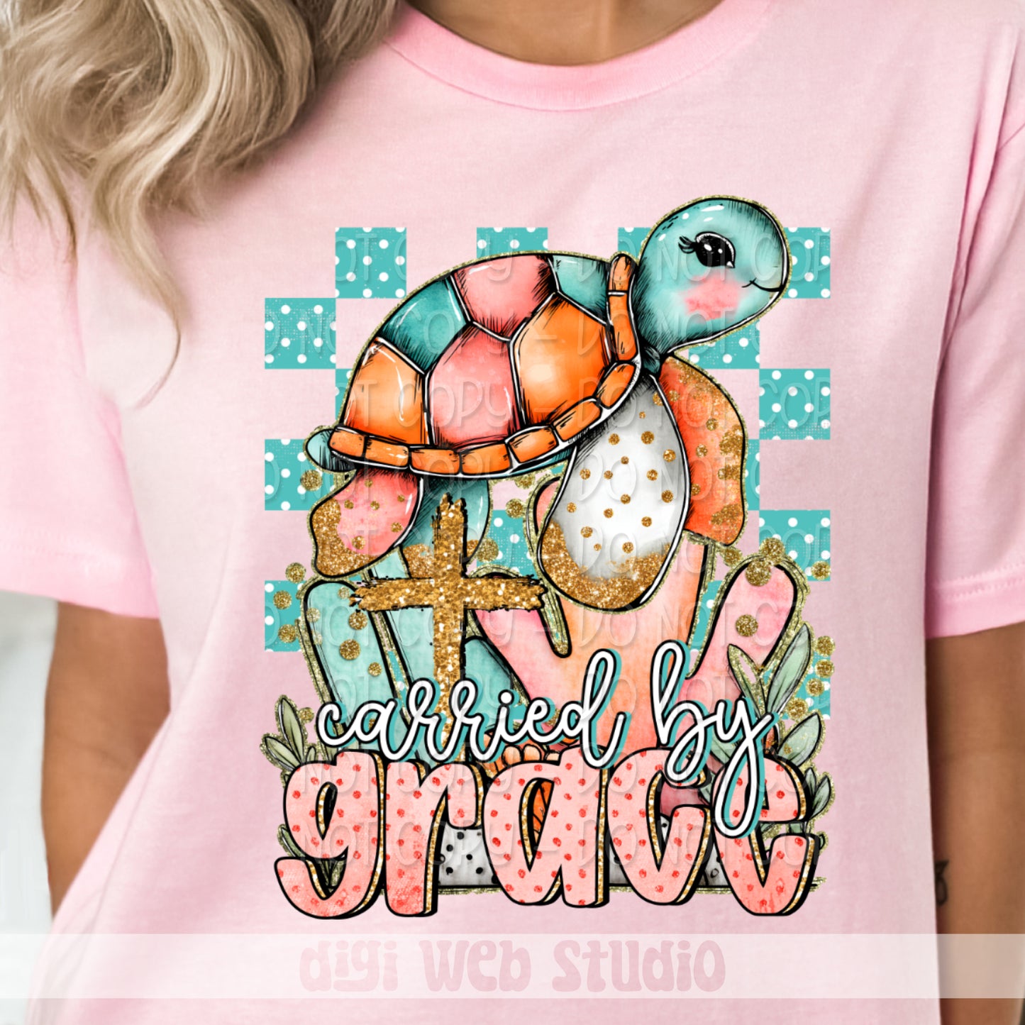 Carried By Grace 1 - 2025 Digital PNG Design