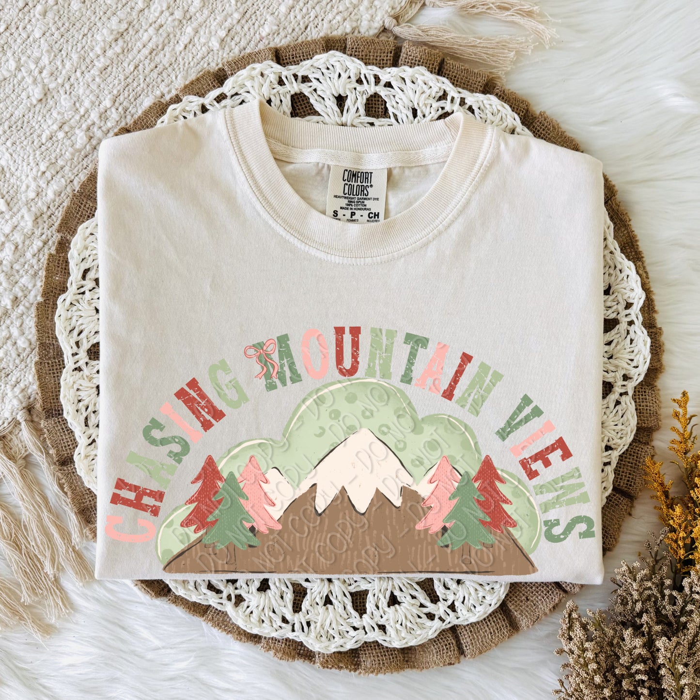 Chasing Mountain Views 1 - 2026 Digital PNG Design