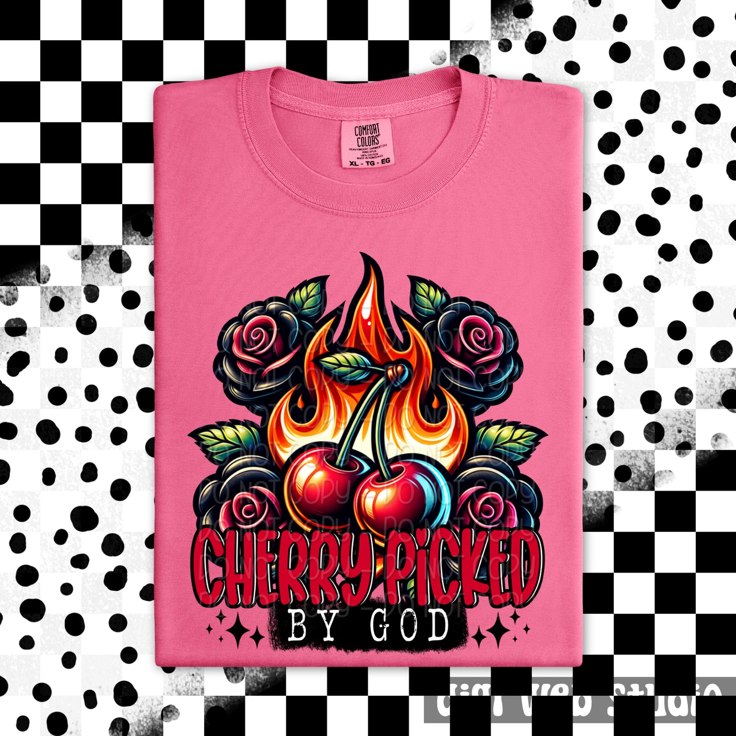 Cherry Picked By God 1 - 2025 Digital PNG Design