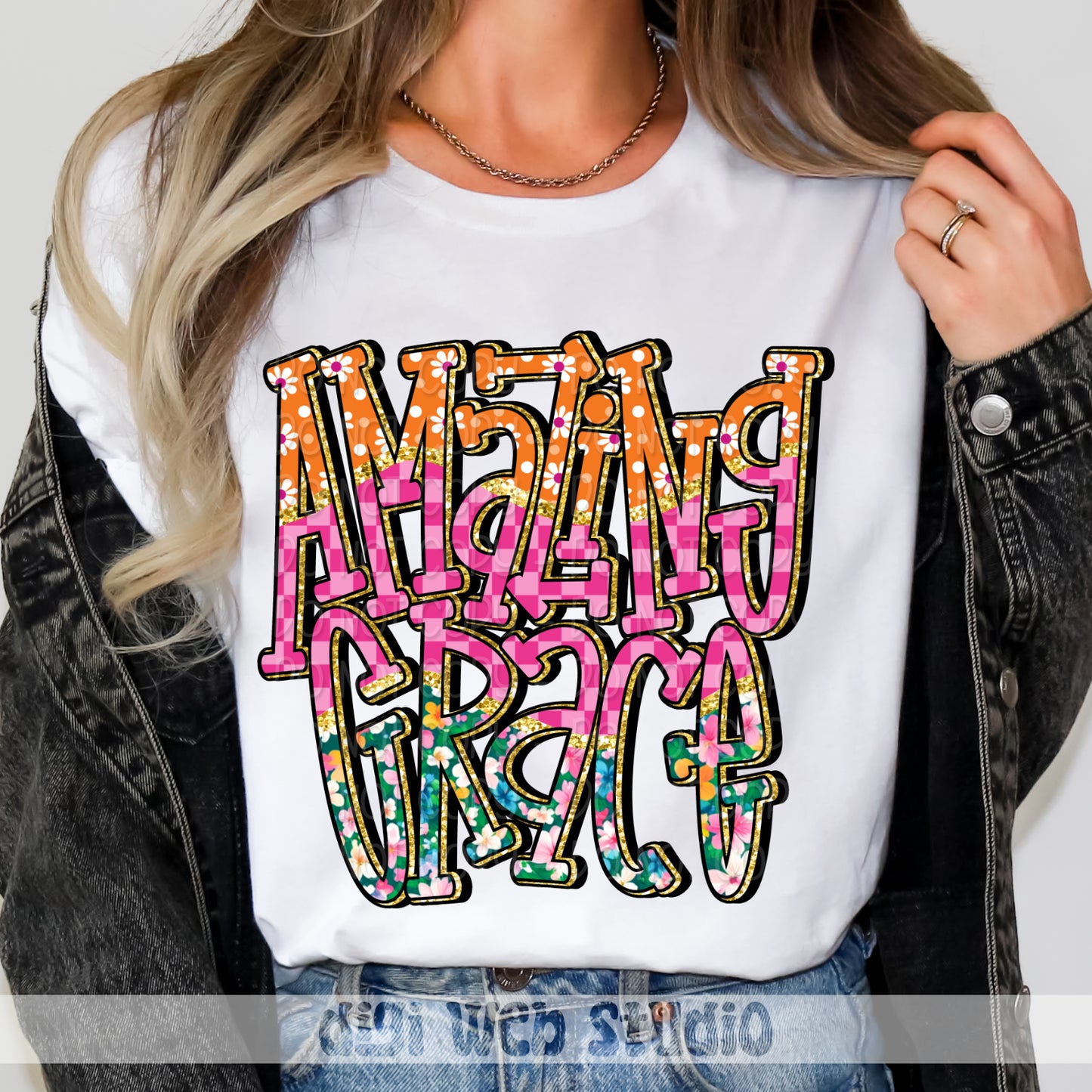 Colorful Amazing Grace 1 - 2025 Digital PNG Design