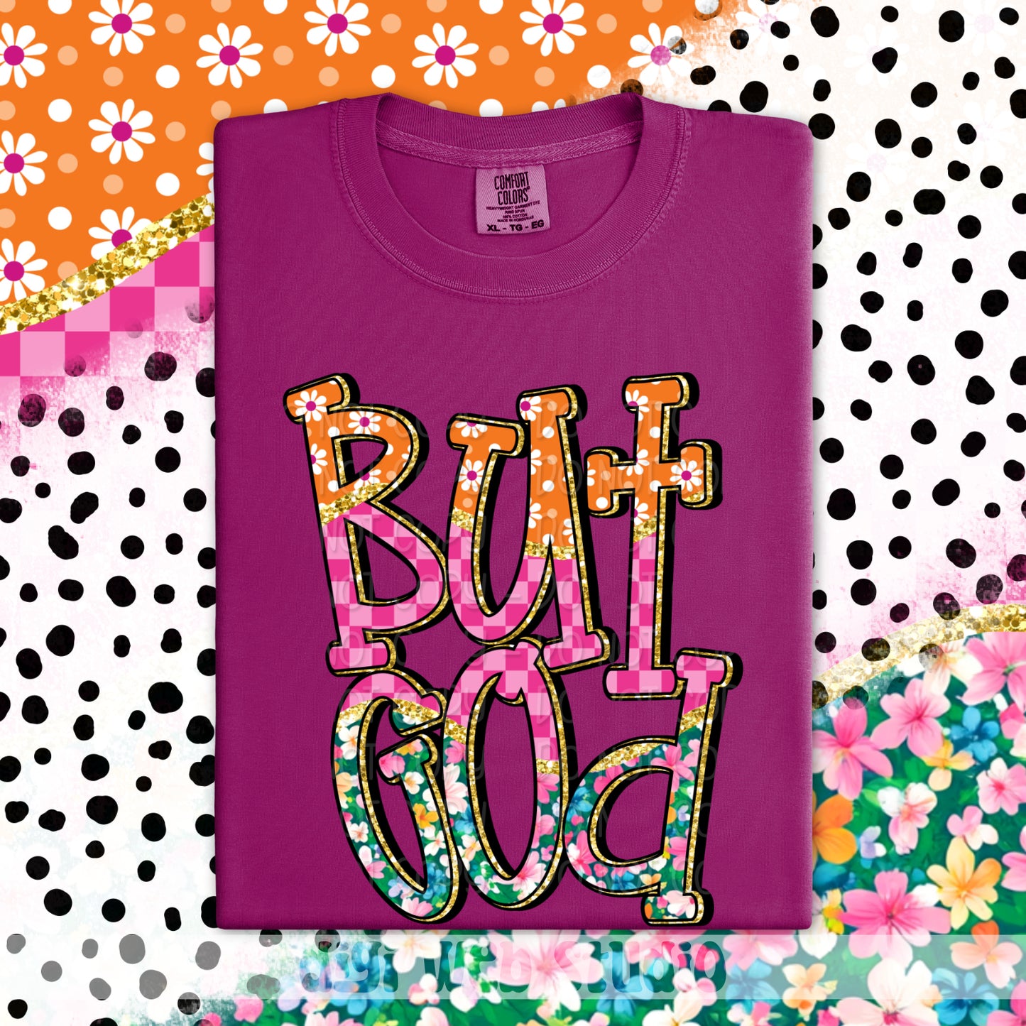 Colorful But God 1 - 2025 Digital PNG Design