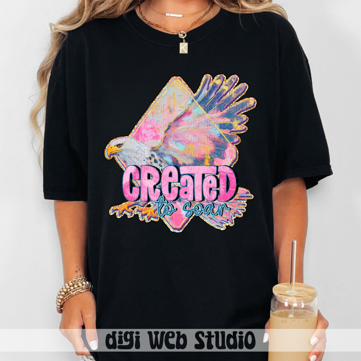 Created To Soar 1 - 2025 Digital PNG Design