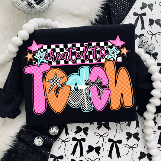 Created To Teach 1 - 2026 Digital PNG Design