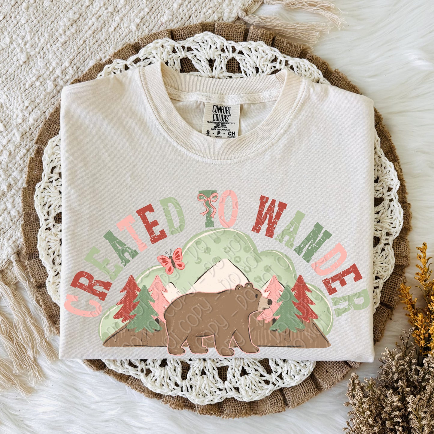 Created To Wander 1 - 2026 Digital PNG Design