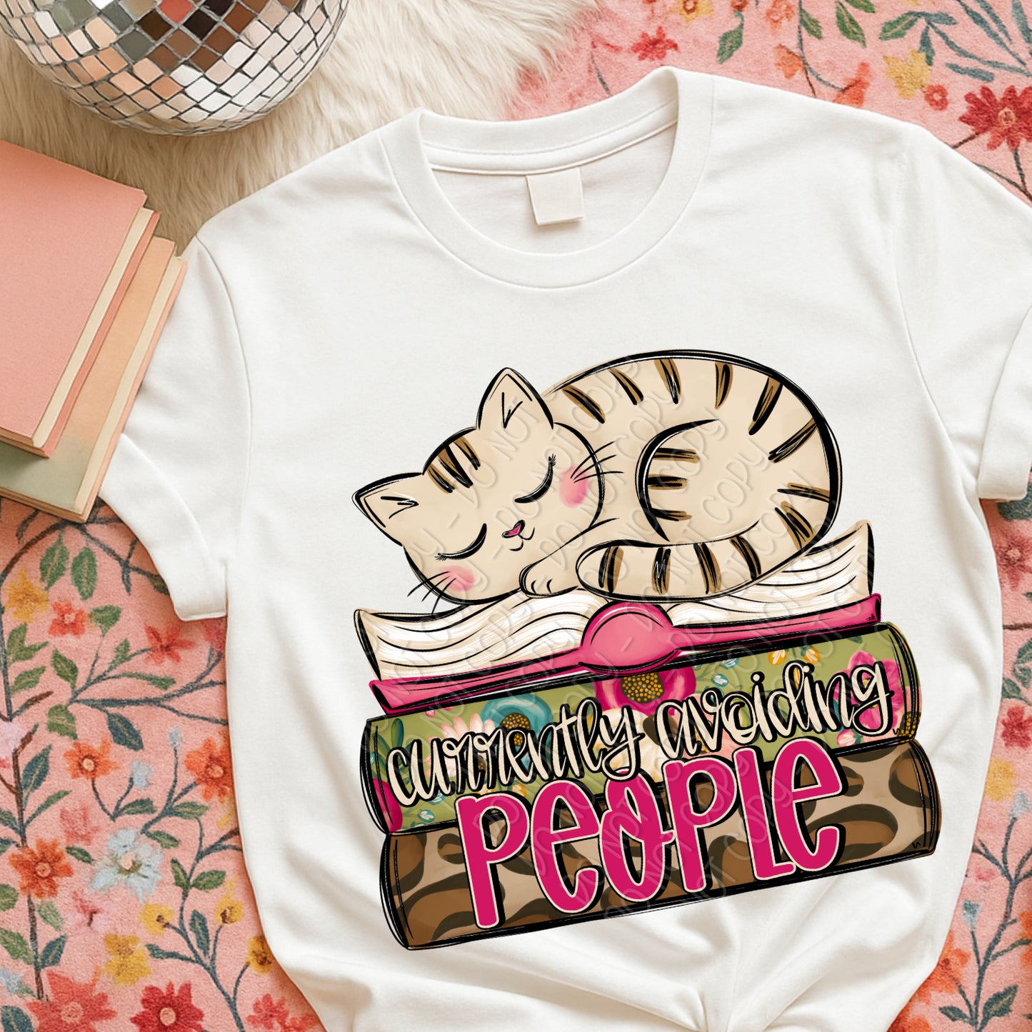 Currently Avoiding People 1 - 2026 Digital PNG Design