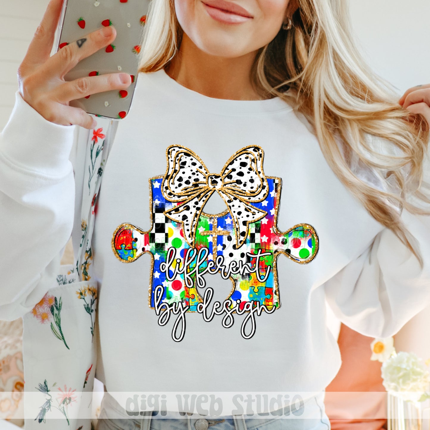 Different By Design 1 - 2025 Digital PNG Design