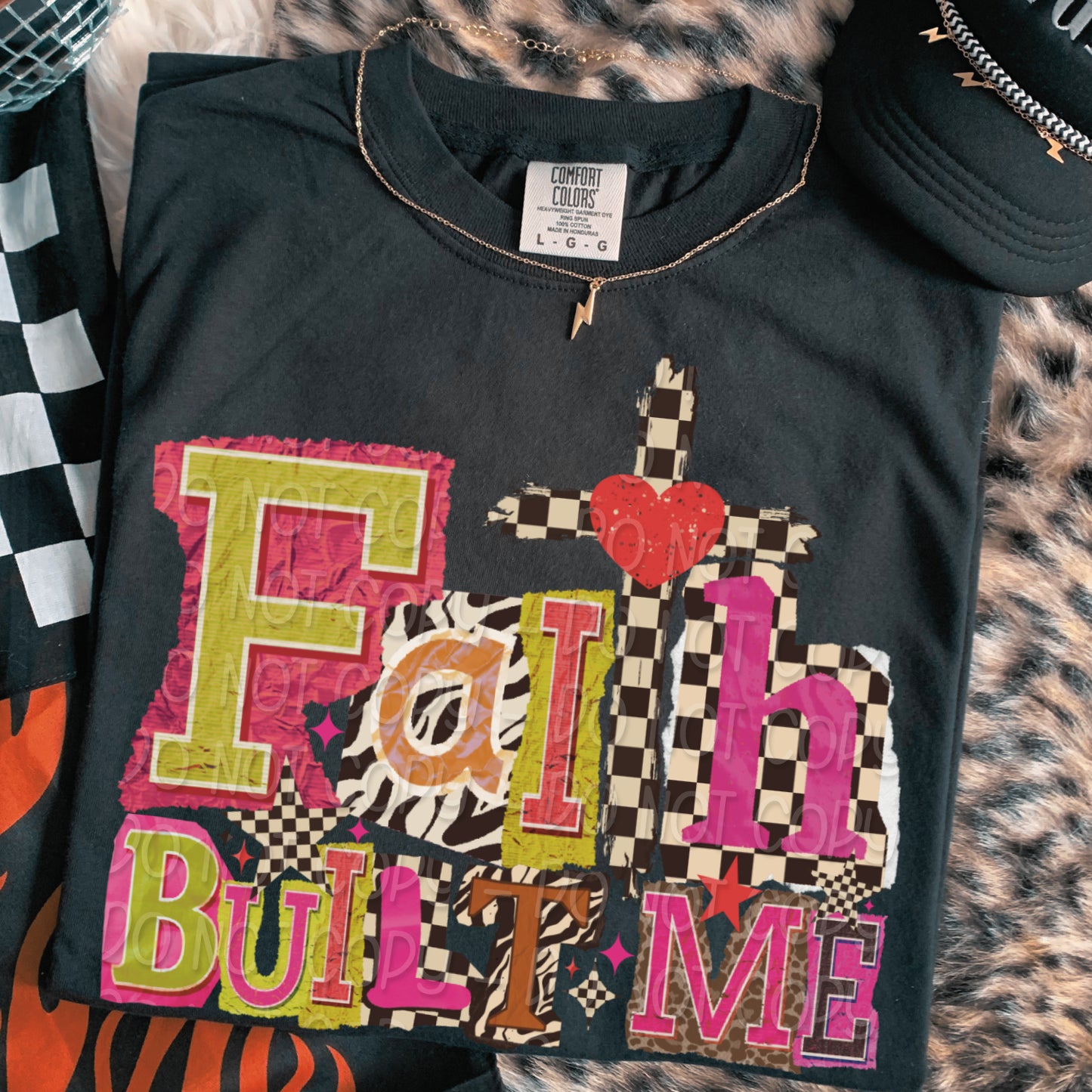 Faith Built Me 1 - 2025 Digital PNG Design