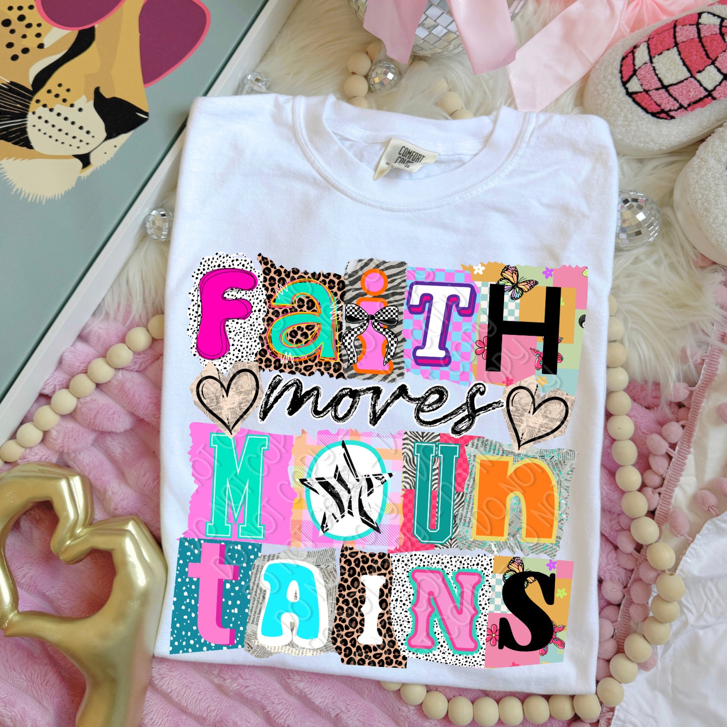 Faith Moves Mountains 1 - 2026 Digital PNG Design