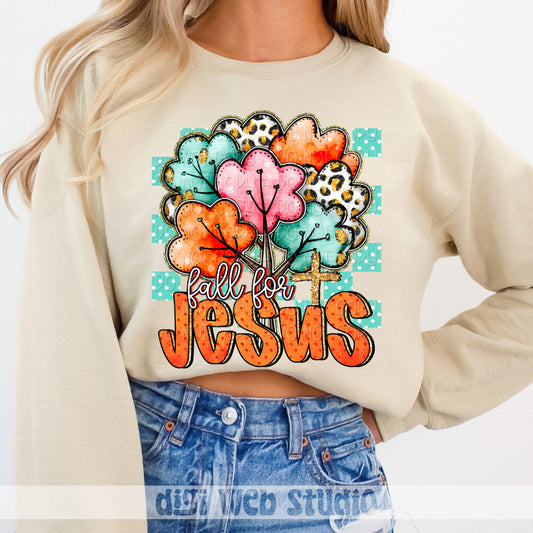 Fall For Jesus 1 - 2025 Digital PNG Design