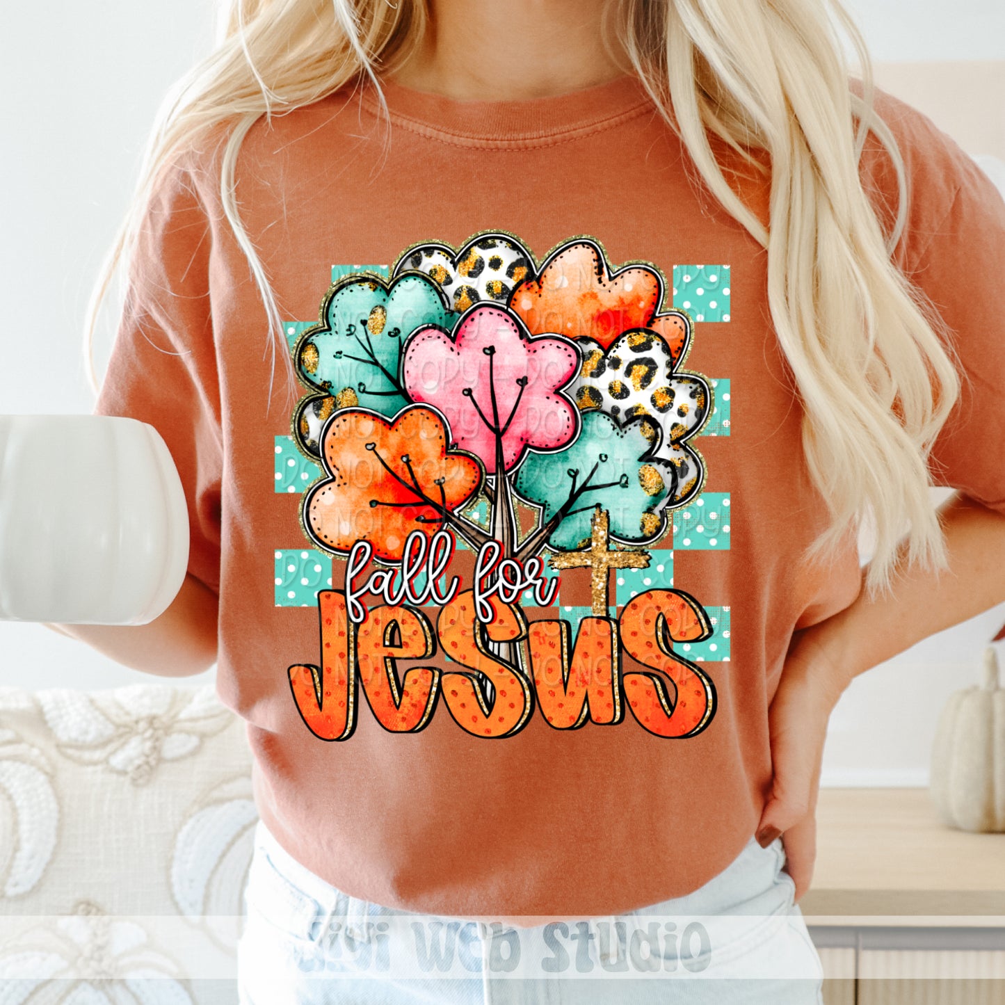 Fall For Jesus 1 - 2025 Digital PNG Design