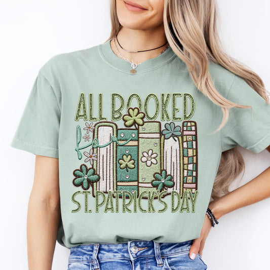 Faux Embroidery All Booked For St. Patrick's Day 1 - Digital PNG Design