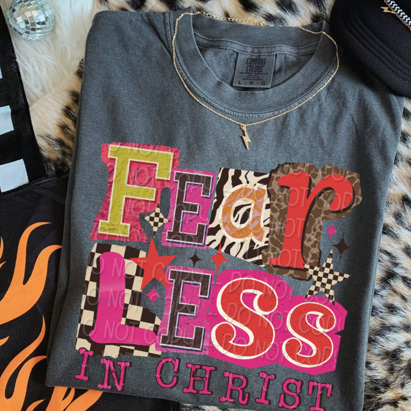 Fearless In Christ 1 - 2025 Digital PNG Design
