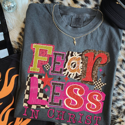 Fearless In Christ 1 - 2025 Digital PNG Design