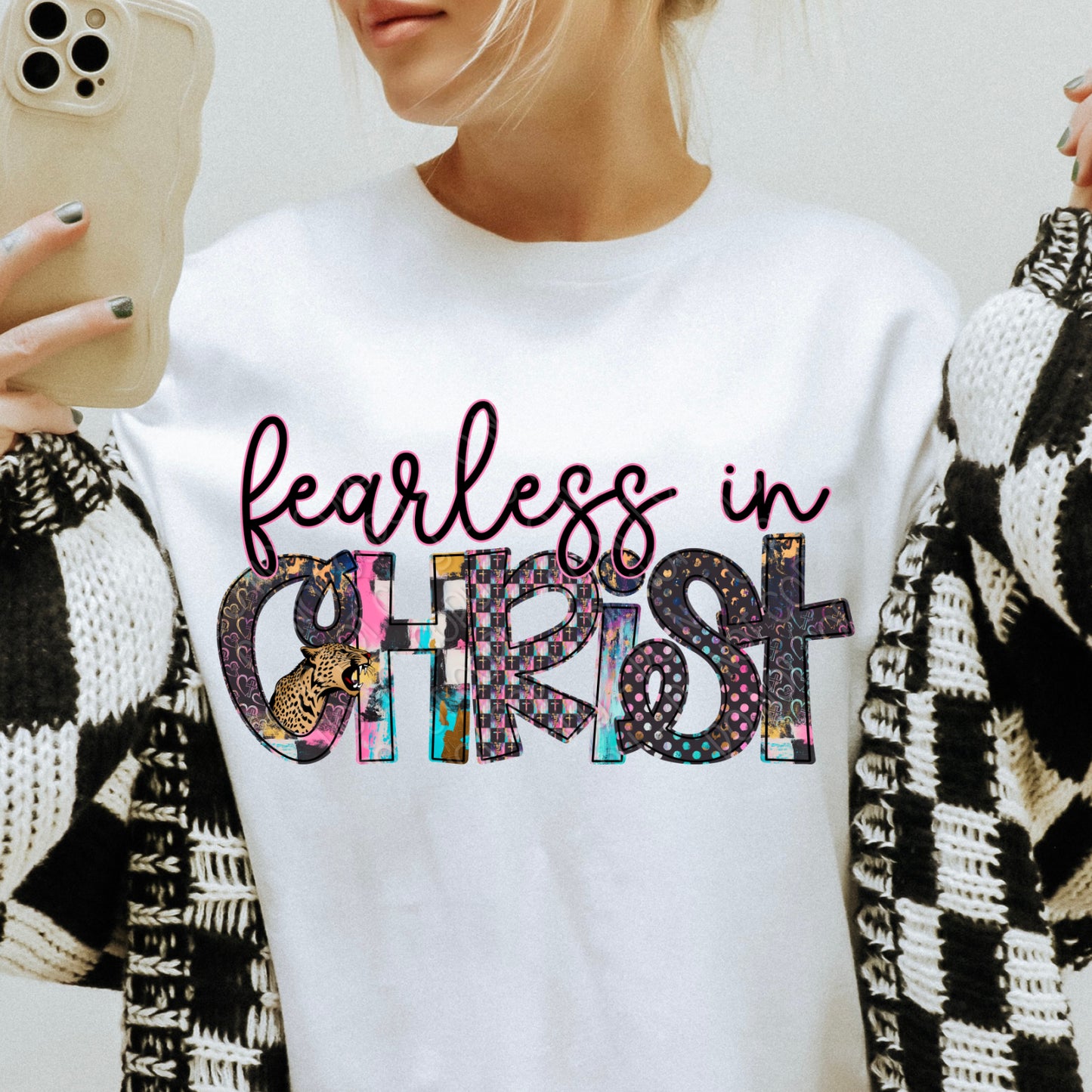 Fearless In Christ 1 - 2026 Digital PNG Design