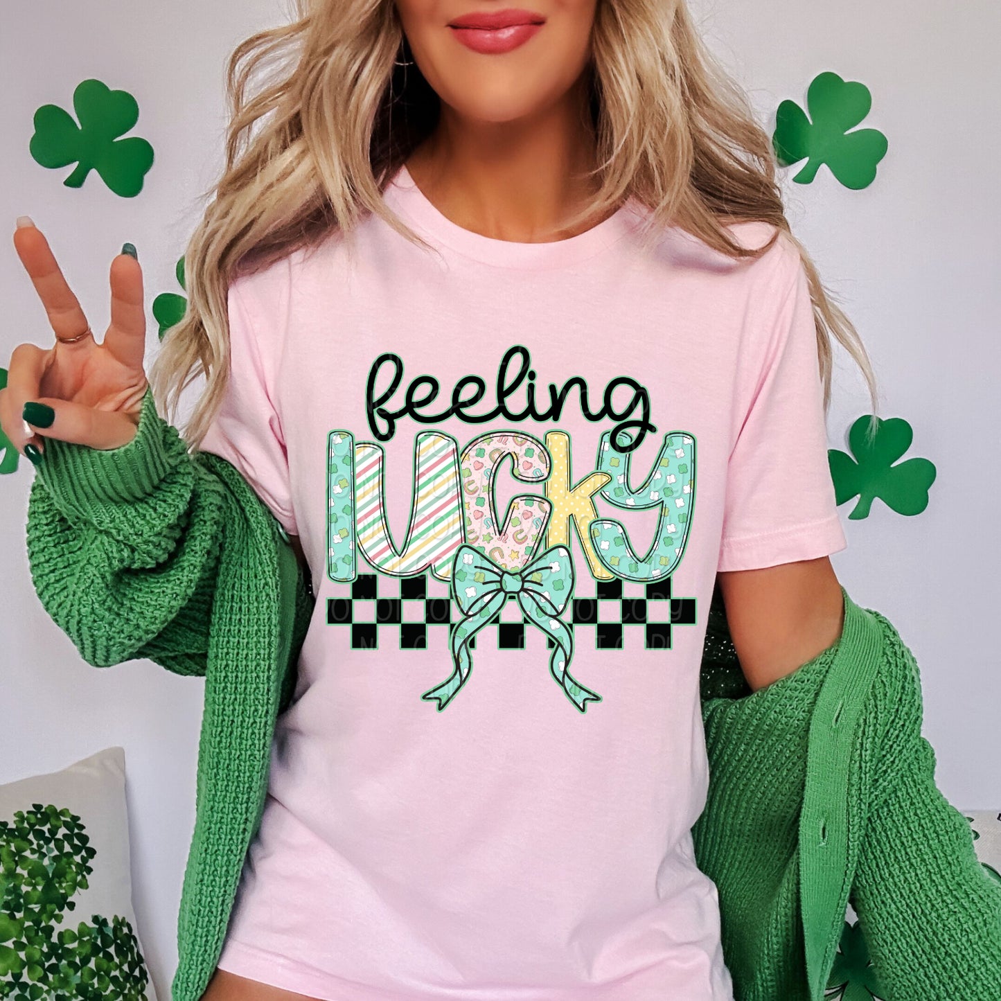 Feeling Lucky 1 - Digital PNG Design