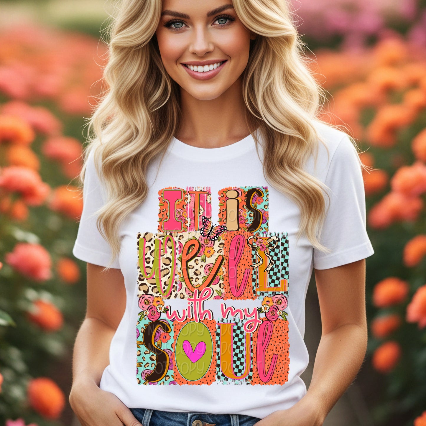 It Is Well With My Soul 1 - Digital PNG Design