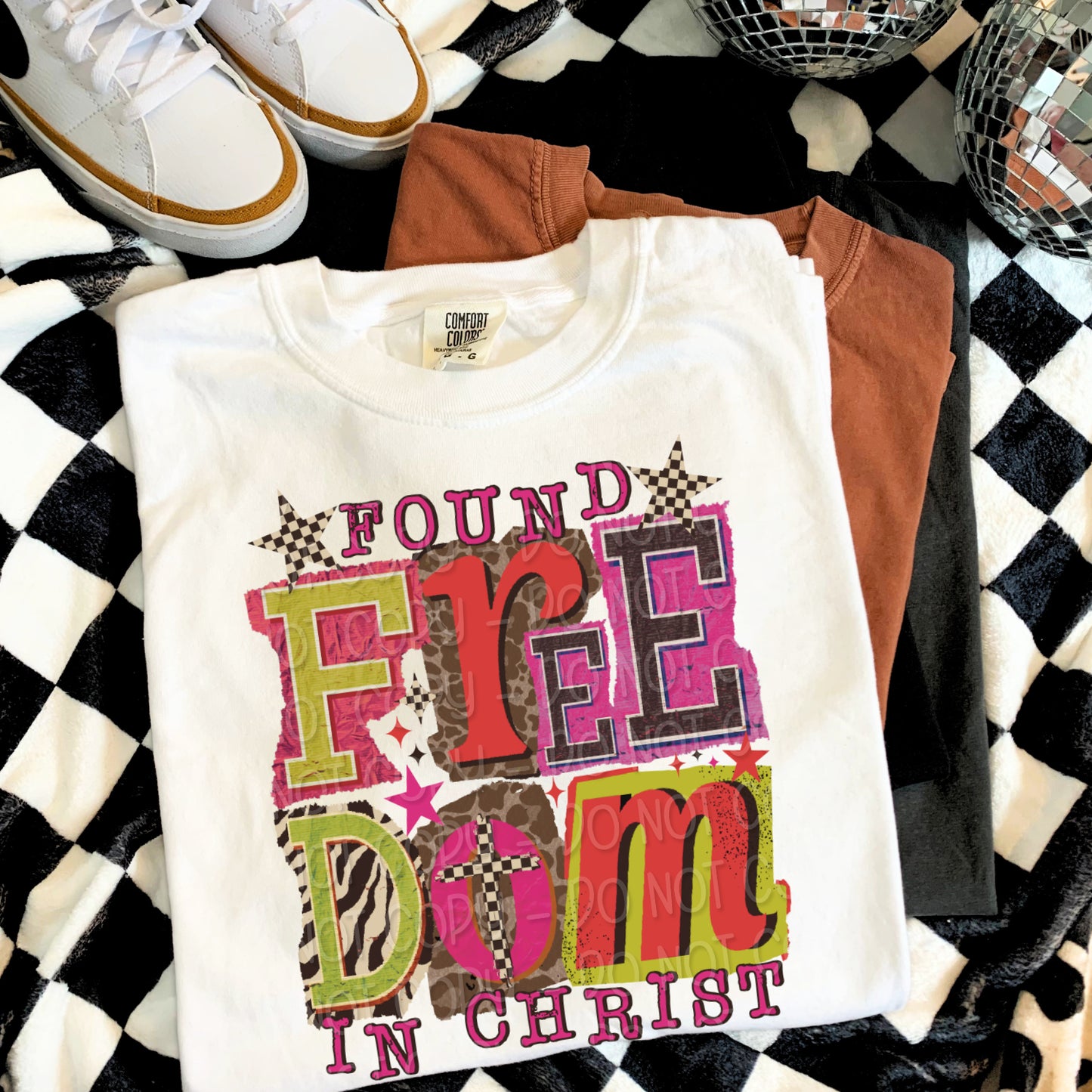 Found Freedom In Christ 1 - 2025 Digital PNG Design