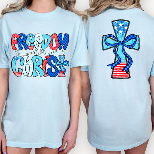 Freedom In Christ 1 - 2026 Digital PNG Design w/ Pocket