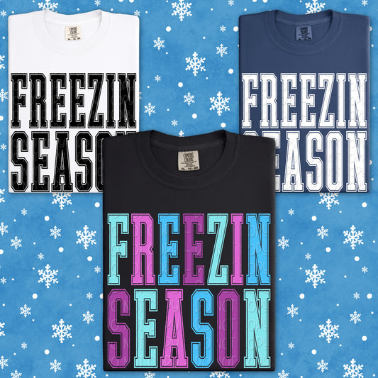 Freezin Season 1 - 2025 Digital PNG Design