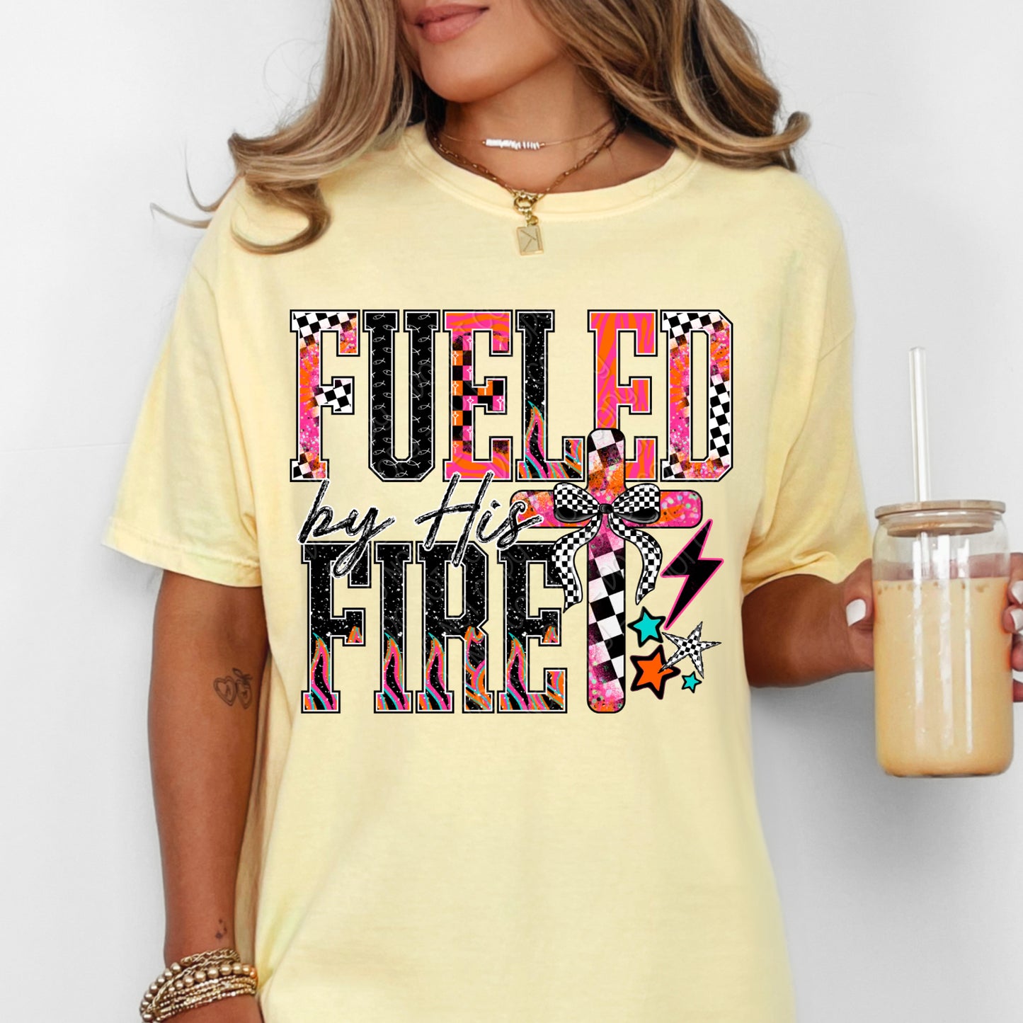 Fueled By His Fire 1 - 2026 Digital PNG Design