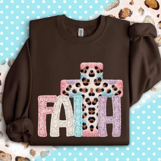 Faux Yarn Faith 1 - 2025 Digital PNG Design