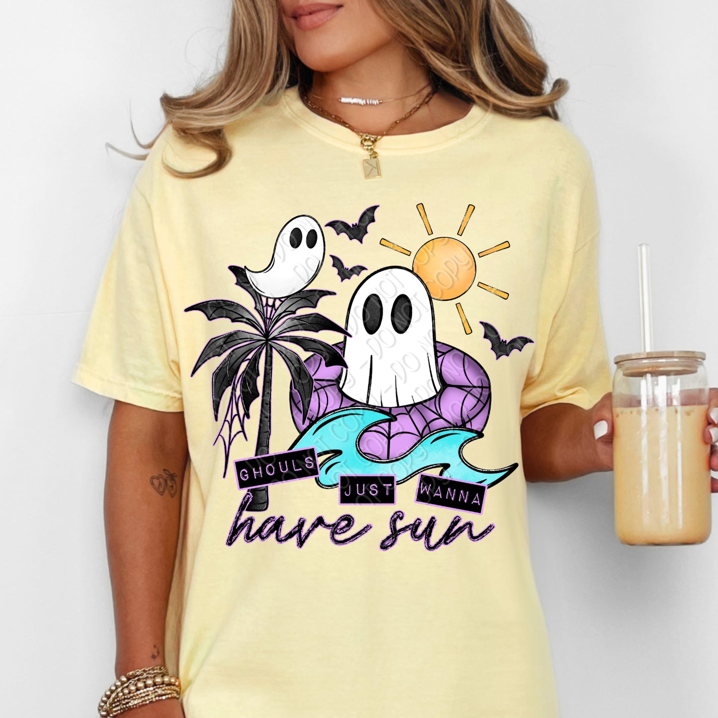 Ghouls Just Wanna Have Sun 1 - 2026 Digital PNG Design