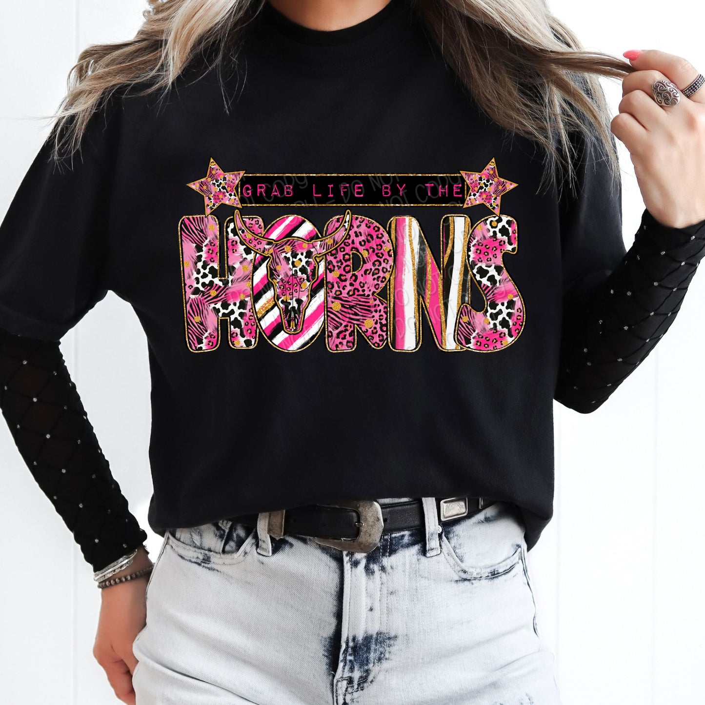 Grab Life By The Horns 1 - 2026 Digital PNG Design