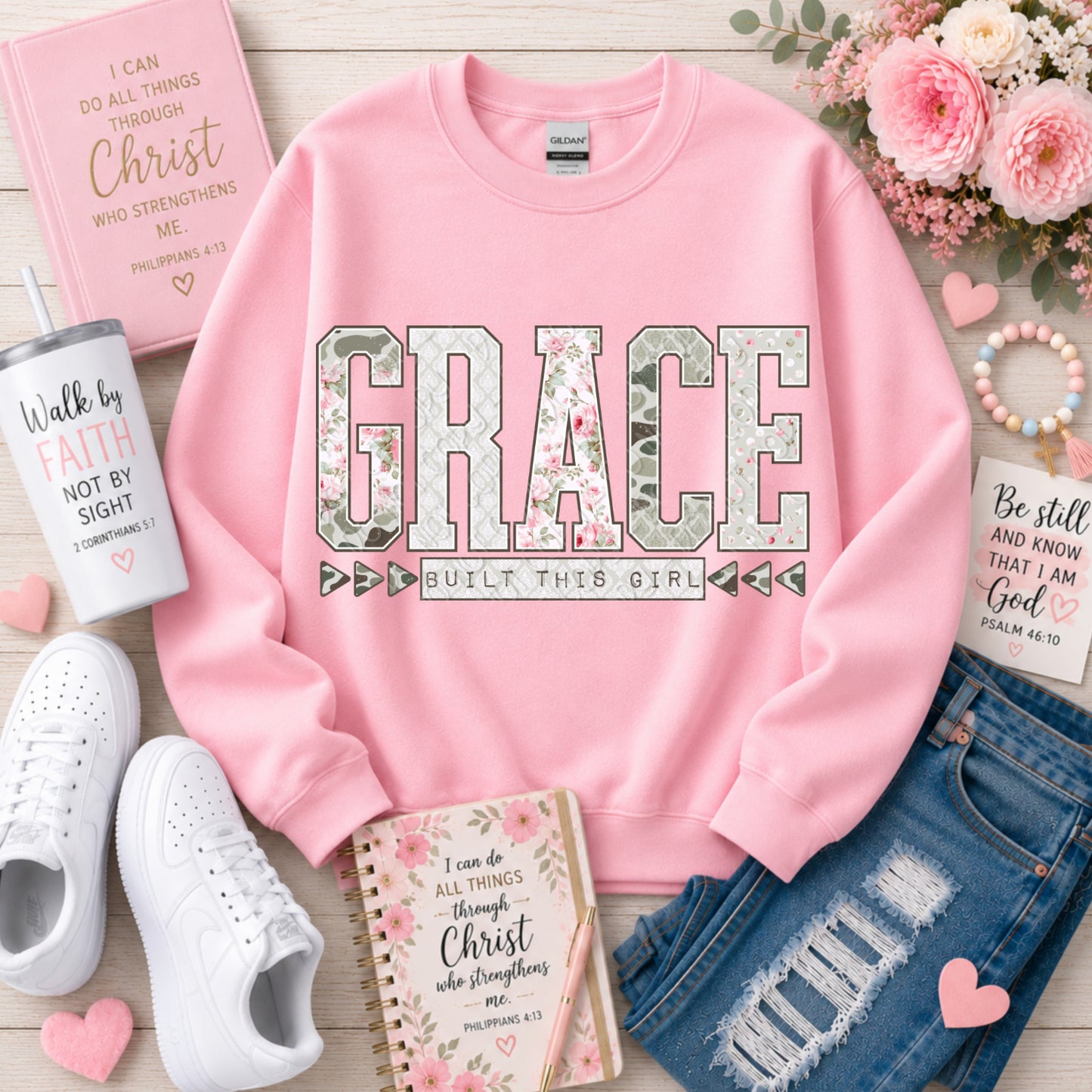 Grace Built This Girl 1 - 2026 Digital PNG Design
