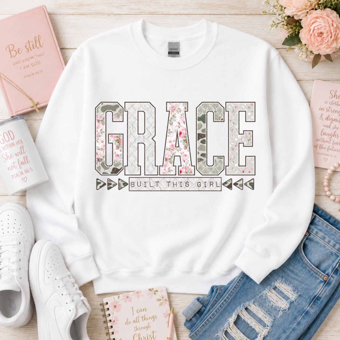 Grace Built This Girl 1 - 2026 Digital PNG Design