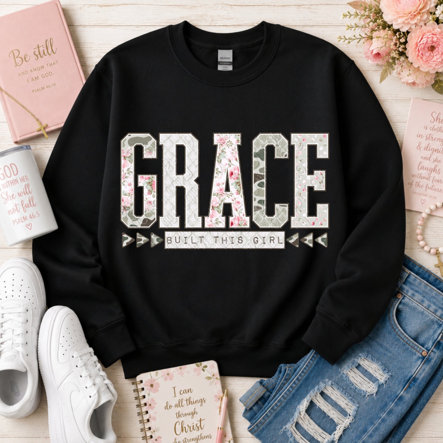 Grace Built This Girl 1 - 2026 Digital PNG Design