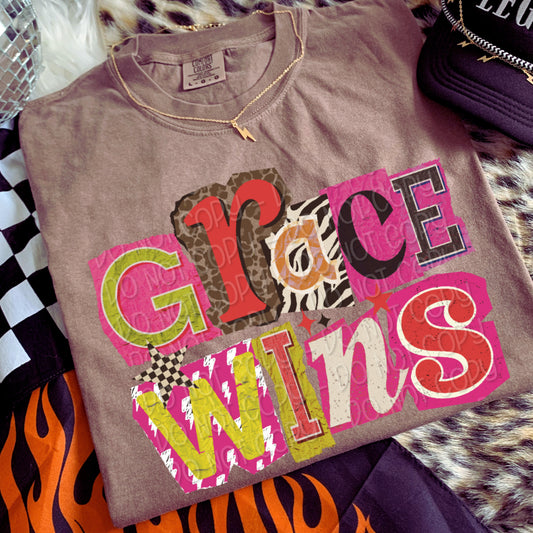 Grace Wins 1 - 2025 Digital PNG Design